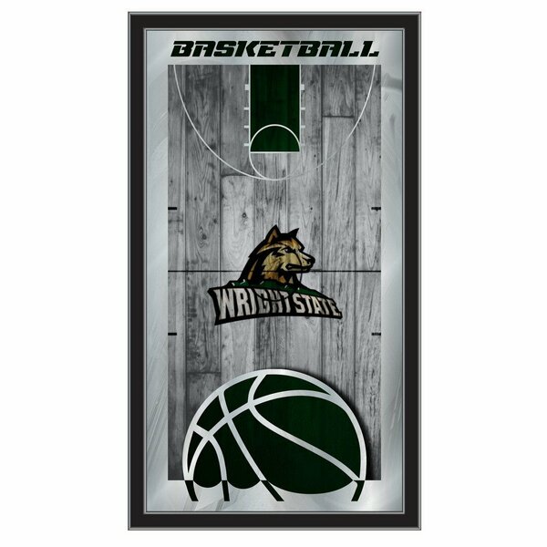 Holland Bar Stool Co Wright State 15" x 26" Basketball Mirror MBsktWrtStU